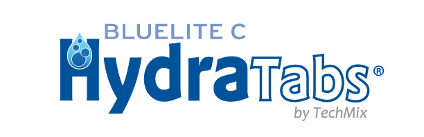 BlueLite C HydraTabs logo